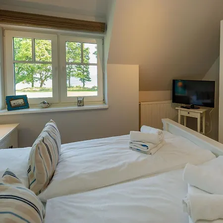 Reethus Am Strand - Haushaelfte 2 Mit Kamin, Sauna Villa