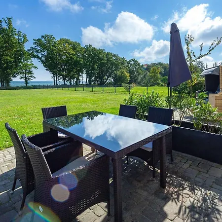 Reethus Am Strand - Haushaelfte 2 Mit Kamin, Sauna Villa *