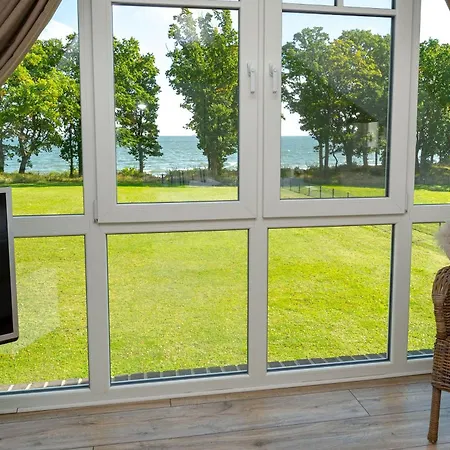 Villa Reethus Am Strand - Haushaelfte 2 Mit Kamin, Sauna
